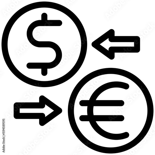 Currency Exchange Icon