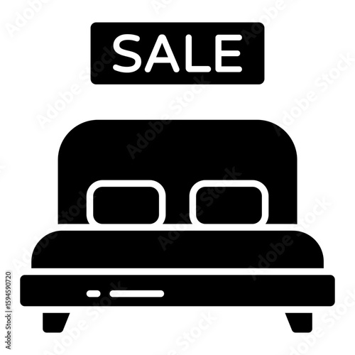 Premium download icon of bed for sale