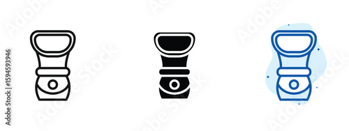 set of pixel perfect colored Face steamer icon, 1 silhouette, 1 Unexpanded, Steam device used for facial skincare.