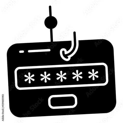 Perfect design icon of card phishing