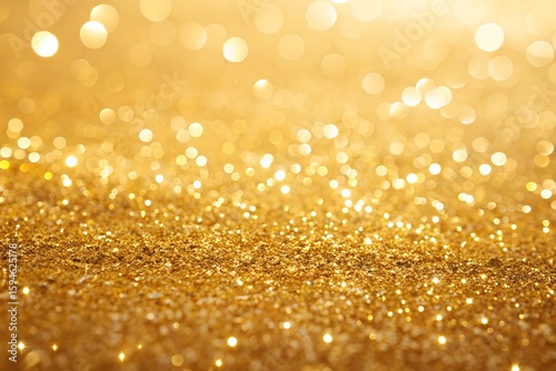 Gold glitter texture background