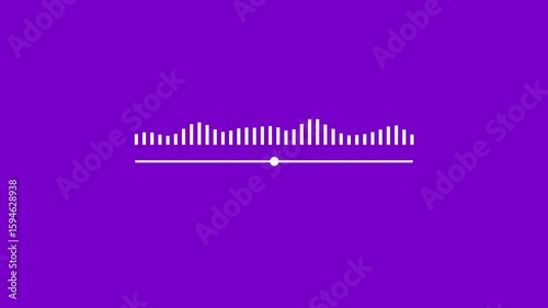 music sound wave or audio waveform background, Audio equalizer in the background. Audio frequency sound waves. Abstract music waves radio signal frequency and digital