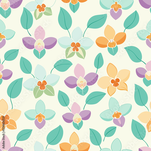  background with flowers