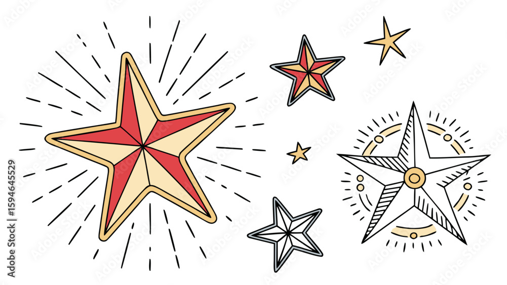 Obraz premium Sparkle stars