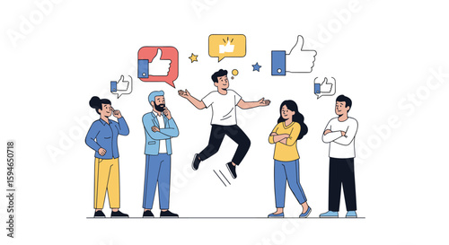 Understanding audience reactions and engaging with them through social media feedback and popularity metrics