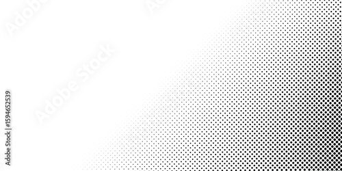 Halftone gradient. Dotted gradient, smooth dots spraying and halftones dot background seamless horizontal geometric pattern vector template set modern circle background modern
