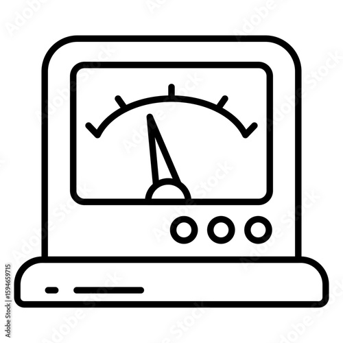 Vector design of speedometer