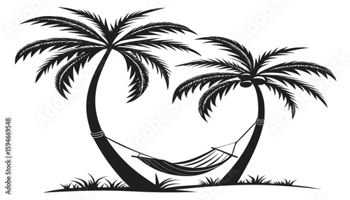 palm tree silhouette