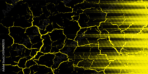 yellow black brush wrap car sticker pattern abstract banner sporty lines black yellow color combination grunge brush modern pattern racing motorsport vector design,eps 10.