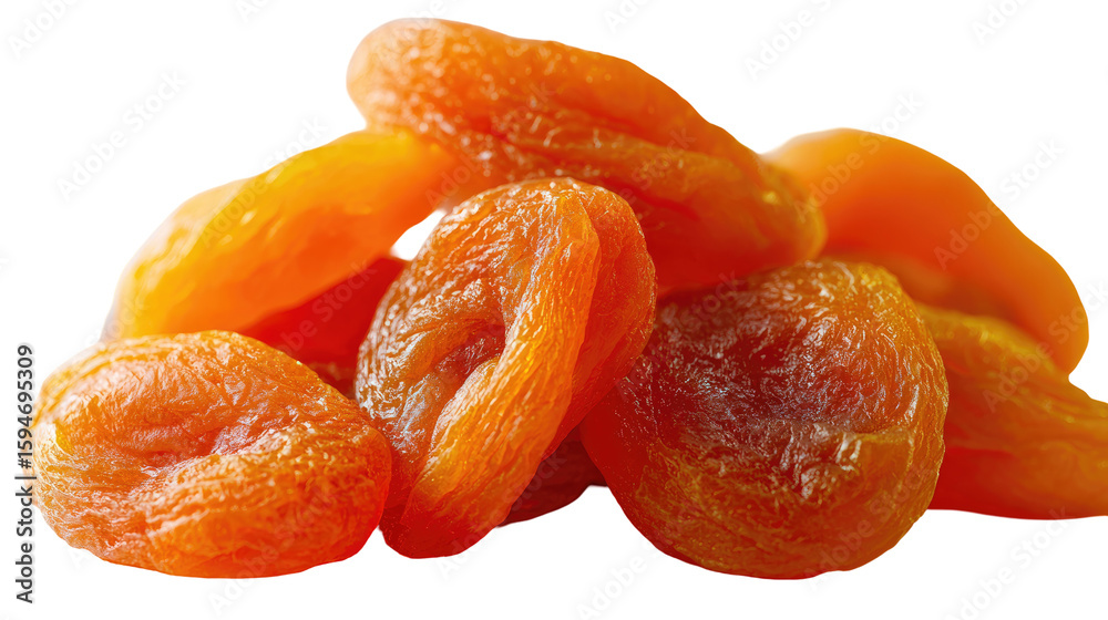 Close-up Macro Shot of Dried Apricots with Translucent Texture
Close-up Macro Shot of Dried Apricots with Translucent Texture