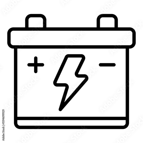 Accumulator battery icon set. Power energy storage. Electricity backup symbol.