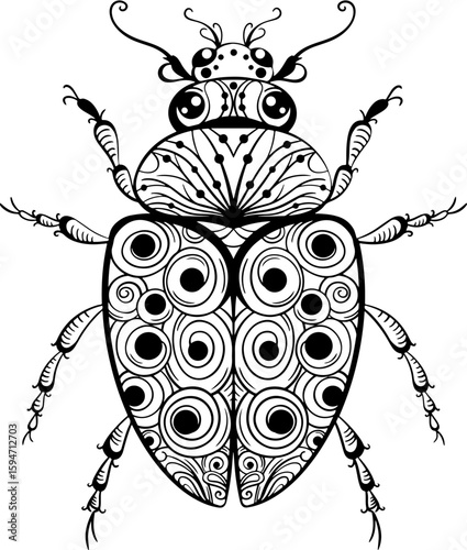 beetle mandala 