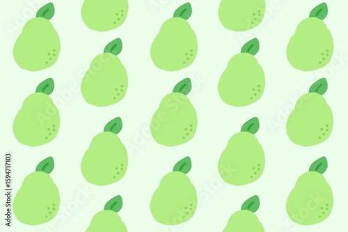 Cute pear wallpaper