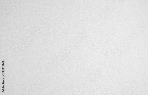 White Background Abstract Texture Concrete Wall Grunge Texture  with White Plaster Paint Image banner format background with space for text.Grunge light gray soft grain rough surface of architecture