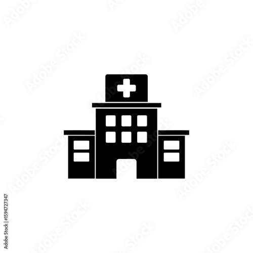 Hospital building, medical emergency, emergency unit