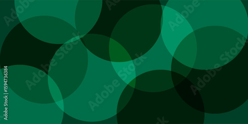 Abstract green geometric background.  Creative illustration for poster, web, landing, page, cover,vector modern