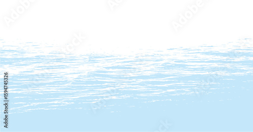 An ethereal gradient of pristine white fades into a soothing light blue, evoking a serene water expanse with subtle, undulating textures that suggest gentle waves and movement