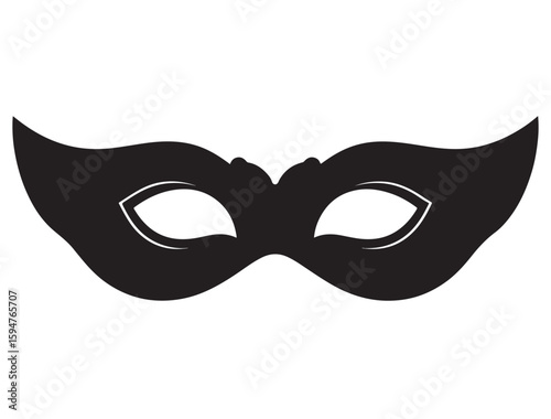 MARDI GRAS MASK SILHOUETTE