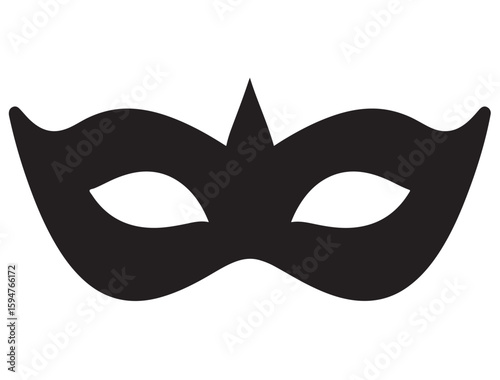 MARDI GRAS MASK SILHOUETTE