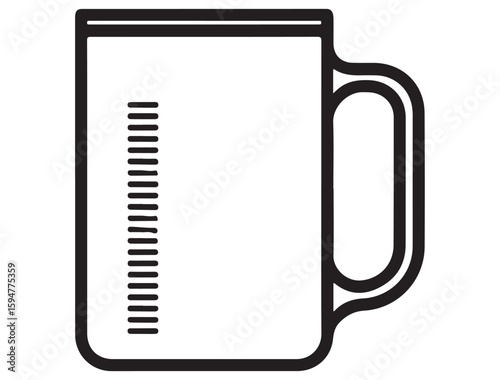 MEASURING MUG SILHOUETTE