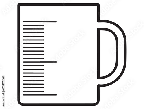MEASURING MUG SILHOUETTE