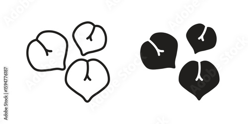 Chickpeas hummus icon vector, solid illustration, pictogram isolated color editable