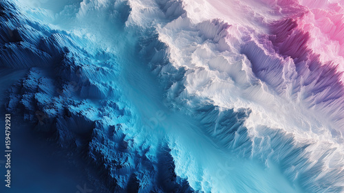 Digital Exploration of Vibrant Oceanic Waves Generative AI