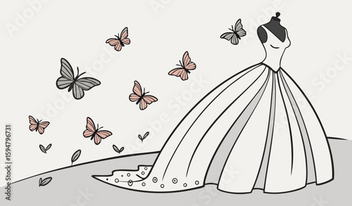 wedding dress
