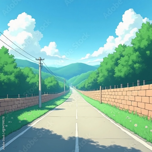 road in the mountains