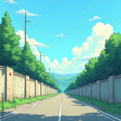 road in the mountains