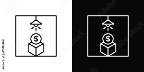 Business incubator icon