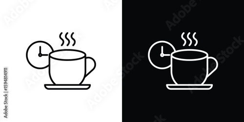 Break icon linear icon