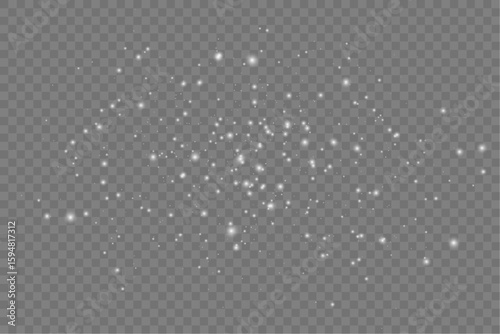 Dim Light Particles Gently Scattered in Air