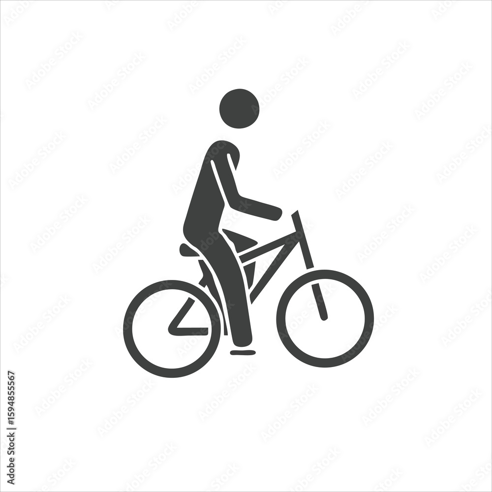 Fototapeta premium Bicycle icon, Bicycle icon vector, Bicycle icon eps10, Bicycle icon eps, Bicycle icon jpg, Bicycle icon, Bicycle icon flat