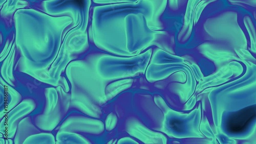 animated Abstract teal and purple liquid swirl pattern with a green blue gradient. Suitable for backgrounds, web design, packaging, and artistic projects.
