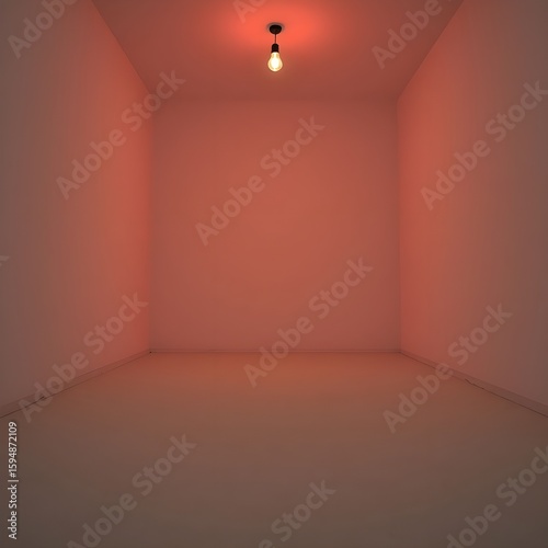 The sound louder than silence in the empty room.