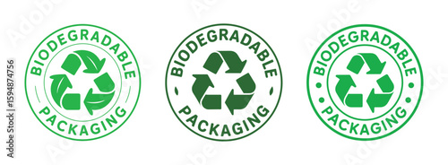 Biodegradable Packaging Recycle Green Stamps for Eco-Friendly Products