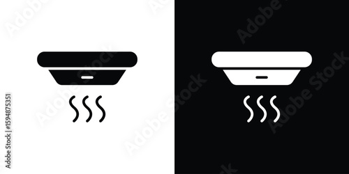 Smoke detector icon