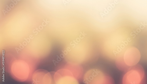 Abstract soft focus light background with blurred circles in warm pastel colors, offering a dreamy and gentle visual perfect for lifestyle visuals, wellness branding, or elegant product promotions.