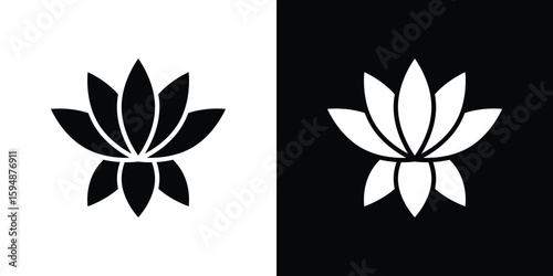 Lotus flower icon