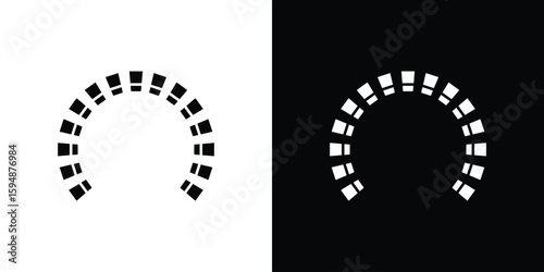 Lingual braces icon
