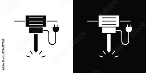 Hydraulic breaker icon