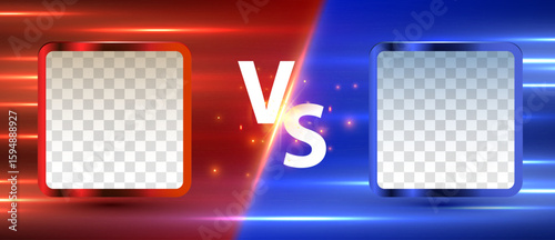 Modern versus background with rays effects.