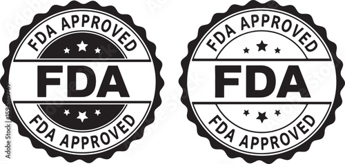 F D A approved seal fda approved stamp, fda approved, seal, stamp, certification, regulation, health, safety, quality, government, official, endorsement, assurance, compliance, medical, pharmaceutical