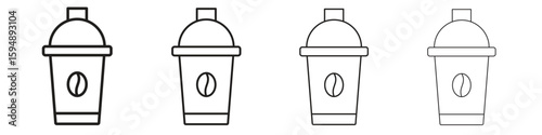 Shaker icon symbols collection. Vector EPS 10