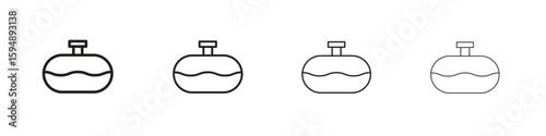 Sewerage tank icon symbols collection. Vector EPS 10