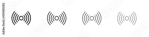Sensor icon symbols collection. Vector EPS 10