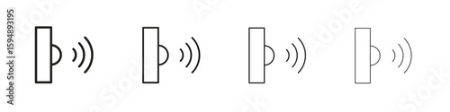 Sensor icon symbols collection. Vector EPS 10