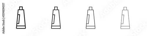 Ointment icon symbols collection. Vector EPS 10