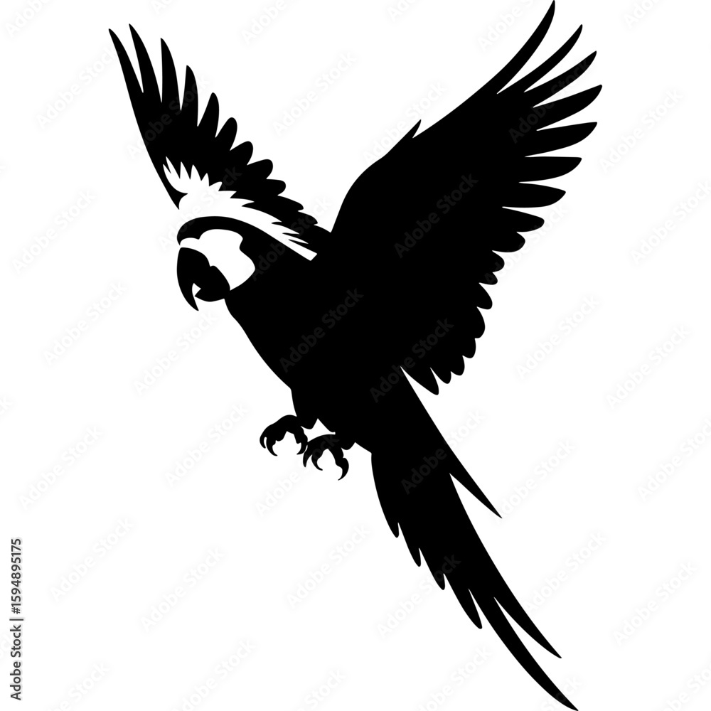 Obraz premium Abstract geometric silhouette design isolated on white background